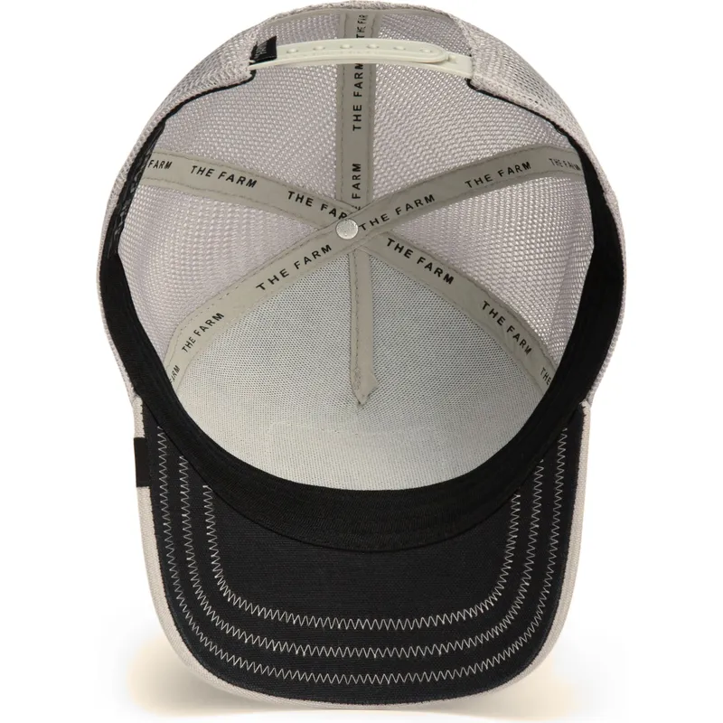 trucker-cap-grau-wolf-maverick-howling-in-harmony-core-canvas-the-farm-von-goorin-bros