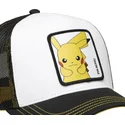 schwarz-weisse-trucker-kappe-pikachu-pkm6-ele-pokemon-von-capslab
