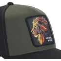 cepice-zaoblena-zadne-zvire-cerna-snapback-leon-natural-mystik-mys-beasts-lev-bestie-capslab