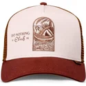 trucker-cap-braun-do-nothing-club-hft-dnc-bathing-girl-von-djinns