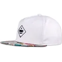 cepice-rovna-bila-snapback-rubber-aztek-djinns