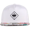 cepice-rovna-bila-snapback-rubber-aztek-djinns