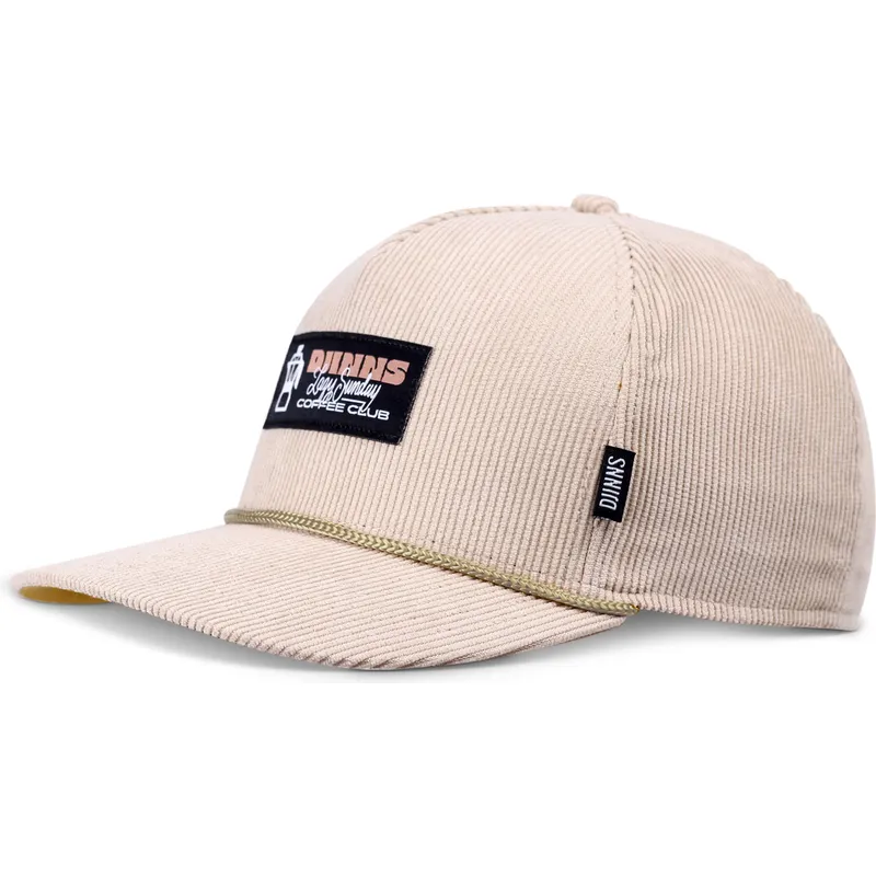 cap-zaoblena-beige-snapback-djinns