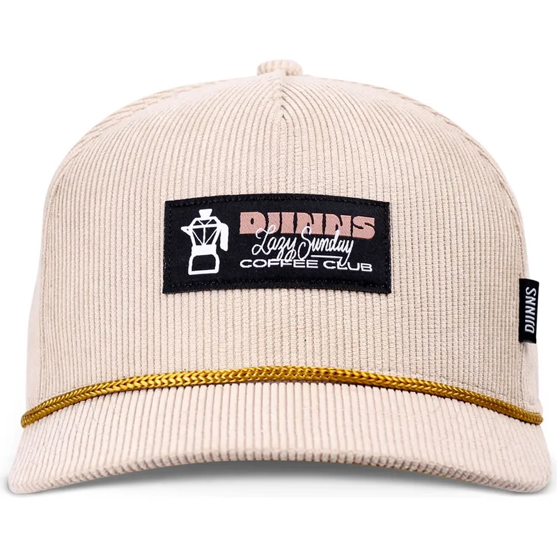 cepice-zaoblena-bezova-snapback-hft-sunday-coffee-cord-djinns