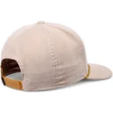 beige-snapback-kappe-mit-gebogenem-schirm-hft-sunday-coffee-cord-von-djinns