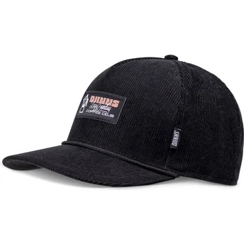 Cap zaoblená black snapback Djinns