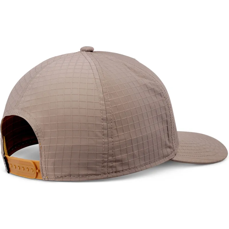 cepice-zaoblena-hneda-snapback-hft-sunday-coffee-ripstop-djinns