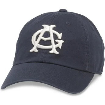 Gorra curva azul marino ajustable Chicago American Giants Ballpark de American Needle