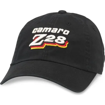 Čepice zaoblená černá nastavitelný pásek marrón Camaro Z28 Ballpark American Needle