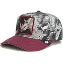 cepice-zaoblena-cervena-snapback-tuff-camo-desaturated-camo-the-farm-goorin-bros
