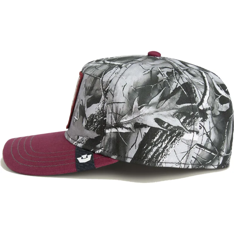 gorra-curva-roja-snapback-rinoceronte-tuff-camo-desaturated-camo-the-farm-de-goorin-bros