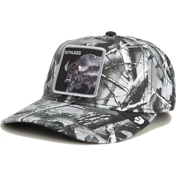 Čepice zaoblená maskáčová snapback búfalo Ruthless Camo Desaturated Camo The Farm The Farm de Goorin Bros.