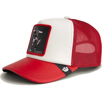 Cap zaoblená red snapback The Farm de Goorin Bros.
