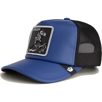 Čepice zaoblená žádné zvíře modrá snapback caballo LFG Stallion Pre-Game Seasonal The Farm The Farm de Goorin Bros.