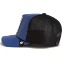 trucker-cap-blau-und-schwarz-pferd-lfg-stallion-pre-game-seasonal-the-farm-von-goorin-bros