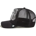 cap-zaoblena-black-snapback-gato-dia-de-michi-dia-los-muertos-the-farm-the-farm-de-goorin-bros