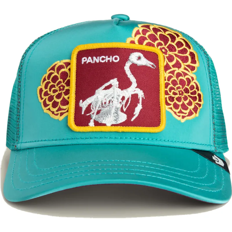 cap-zaoblena-blue-snapback-flamenco-dia-de-pancho-dia-los-muertos-the-farm-the-farm-de-goorin-bros cap-zaoblena-blue-snapback-flamenco-dia-de-pancho-dia-los-muertos-the-farm-the-farm-de-goorin-bros