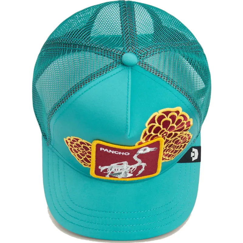 cap-zaoblena-blue-snapback-flamenco-dia-de-pancho-dia-los-muertos-the-farm-the-farm-de-goorin-bros cap-zaoblena-blue-snapback-flamenco-dia-de-pancho-dia-los-muertos-the-farm-the-farm-de-goorin-bros