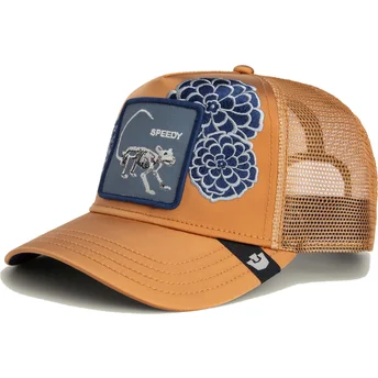 Čepice zaoblená hnědá snapback Dia Speedy Dia Los Muertos The Farm Goorin Bros.