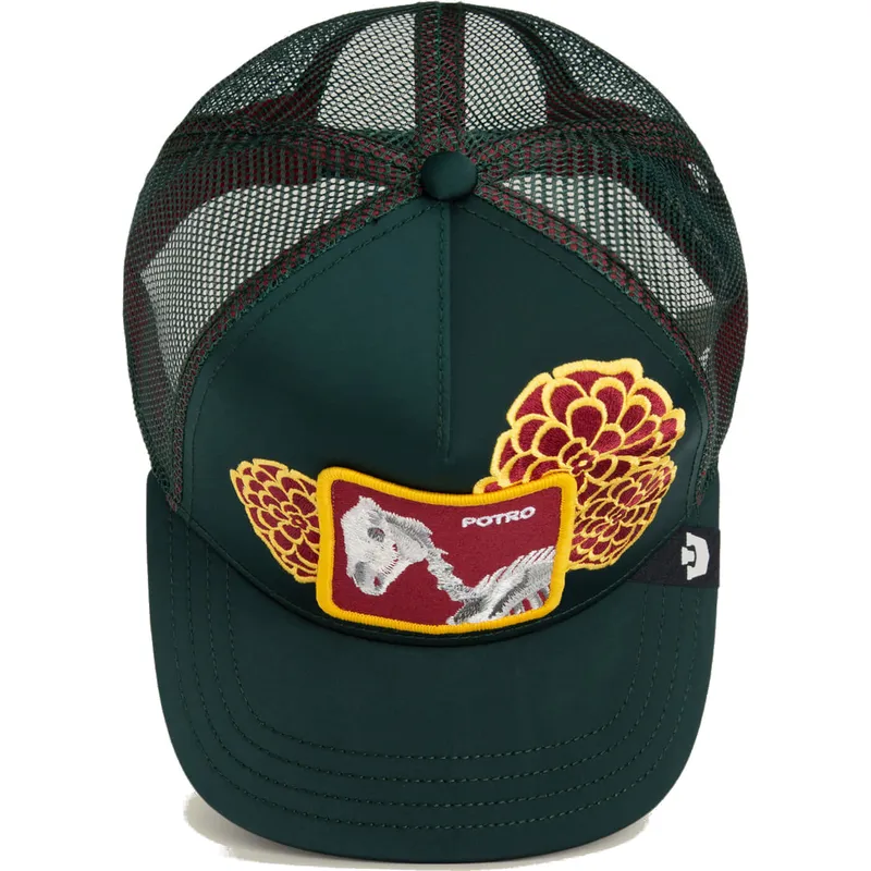 cepice-zaoblena-zelena-snapback-dia-potro-dia-los-muertos-the-farm-goorin-bros