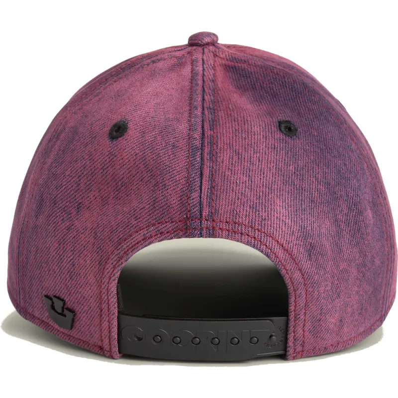 cepice-zaoblena-cervena-snapback-denim-gato-menace-rail-bird-the-showdown-the-farm-the-farm-de-goorin-bros