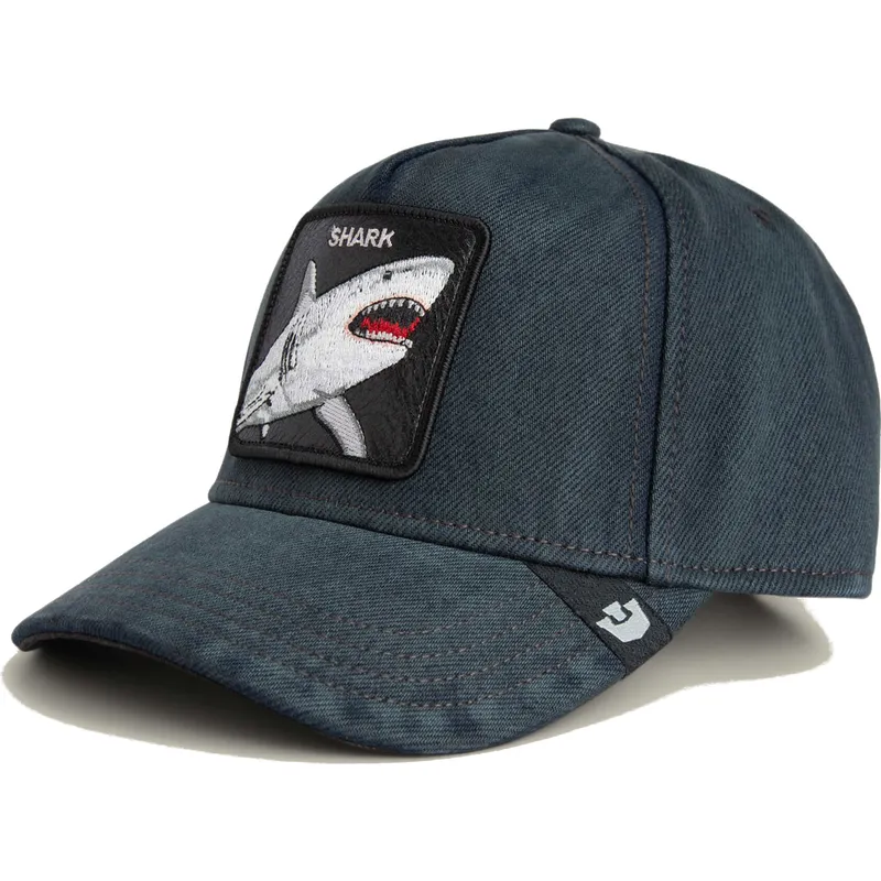 cepice-zaoblena-cerna-snapback-denim-tiburon-smurf-the-showdown-the-farm-the-farm-de-goorin-bros