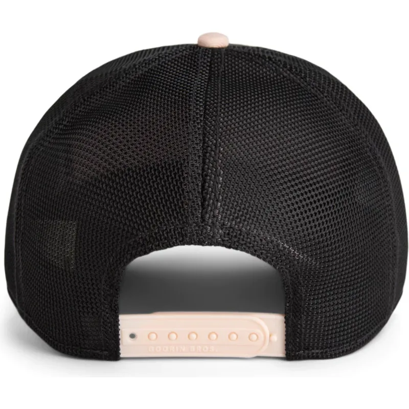 gorra-trucker-negra-y-beige-toro-raging-llub-flip-side-2-the-farm-de-goorin-bros