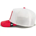 gorra-trucker-blanca-y-roja-serpiente-vicious-suede-snake-suede-truckers-the-farm-de-goorin-bros