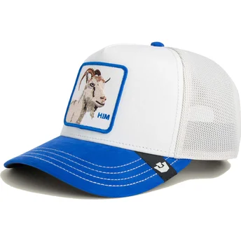 Čepice zaoblená žádné zvíře bílá snapback cabra Him Suede Goat Suede Truckers The Farm The Farm de Goorin Bros.