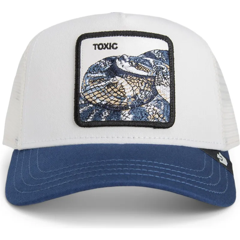 vit-och-bla-orm-trucker-keps-toxic-trucker-sport-the-farm-fran-goorin-bros