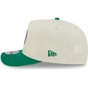beige-och-gron-kurvad-keps-snapback-9fifty-a-frame-precurved-hardwood-classics-fran-boston-celtics-nba-av-new-era