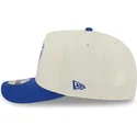 beige-och-bla-snapback-keps-med-bojd-skarm-9fifty-a-frame-precurved-hardwood-classics-fran-dallas-mavericks-nba-av-new-era