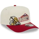cepice-zaoblena-cervena-snapback-9fifty-a-frame-precurved-hardwood-classics-denver-nuggets-nba-new-era