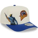 beige-och-bla-bojd-keps-snapback-9fifty-a-frame-precurved-hardwood-classics-golden-state-warriors-nba-fran-new-era