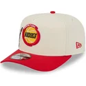 beige-och-rod-bojd-keps-snapback-9fifty-a-frame-precurved-hardwood-classics-houston-rockets-nba-fran-new-era