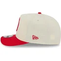 cepice-zaoblena-cervena-snapback-9fifty-a-frame-precurved-hardwood-classics-houston-rockets-nba-new-era
