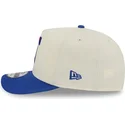 beige-und-blaue-gebogene-snapback-kappe-9fifty-a-frame-precurved-hardwood-classics-der-philadelphia-76ers-nba-von-new-era