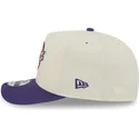 beige-und-violette-gebogene-snapback-kappe-9fifty-a-frame-precurved-hardwood-classics-der-utah-jazz-nba-von-new-era