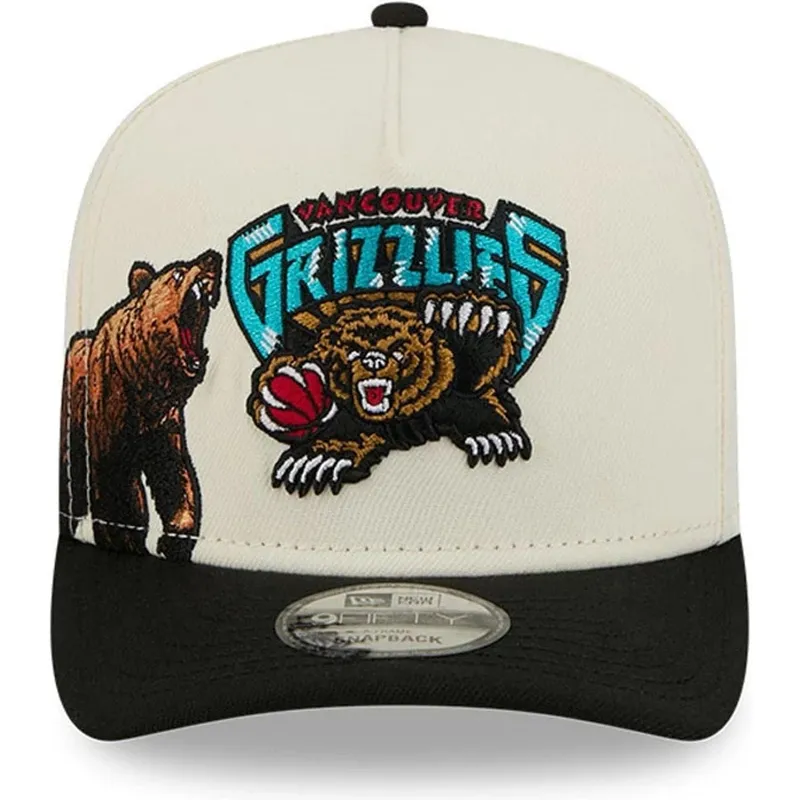 cepice-zaoblena-cerna-snapback-9fifty-a-frame-precurved-hardwood-classics-vancouver-grizzlies-nba-new-era