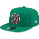 gron-platt-snapback-keps-9fifty-a-frame-hardwood-classics-boston-celtics-nba-fran-new-era