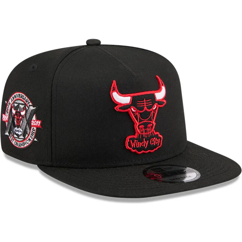 chicago-bulls-nba-new-era-9fifty-a-frame-hardwood-classics-svart-snapback-flat-keps