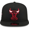 chicago-bulls-nba-new-era-9fifty-a-frame-hardwood-classics-svart-snapback-flat-keps