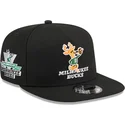 schwarze-flache-snapback-kappe-9fifty-a-frame-hardwood-classics-der-milwaukee-bucks-nba-von-new-era