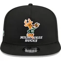 gorra-plana-negra-snapback-9fifty-a-frame-hardwood-classics-de-milwaukee-bucks-nba-de-new-era