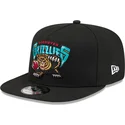 new-era-flat-brim-9fifty-a-frame-hardwood-classics-vancouver-grizzlies-nba-black-snapback-cap