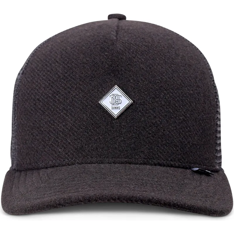 cepice-zaoblena-cerna-snapback-hft-fine-pique-djinns cepice-zaoblena-cerna-snapback-hft-fine-pique-djinns