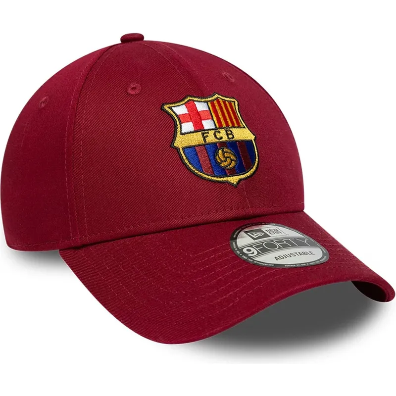 cepice-zaoblena-cervena-snapback-9forty-ajustable-fc-barcelona-laliga-new-era