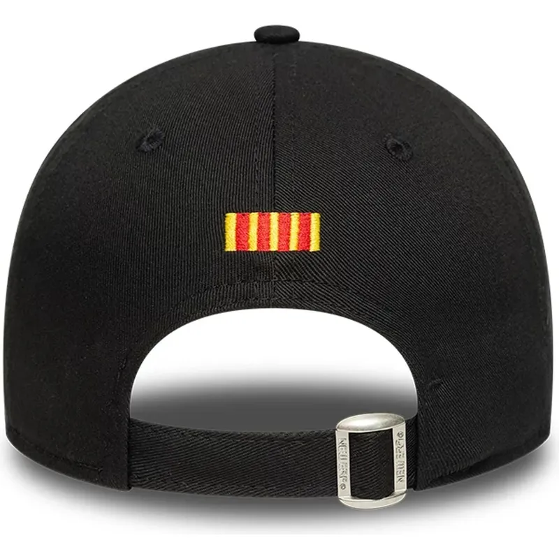 cap-zaoblena-black-snapback-pro-deti-9forty-ajustable-fc-barcelona-laliga-new-era