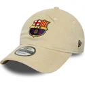 cepice-zaoblena-bezova-snapback-9twenty-ajustable-fc-barcelona-laliga-new-era