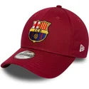cepice-zaoblena-cervena-snapback-pro-deti-9forty-ajustable-fc-barcelona-laliga-new-era